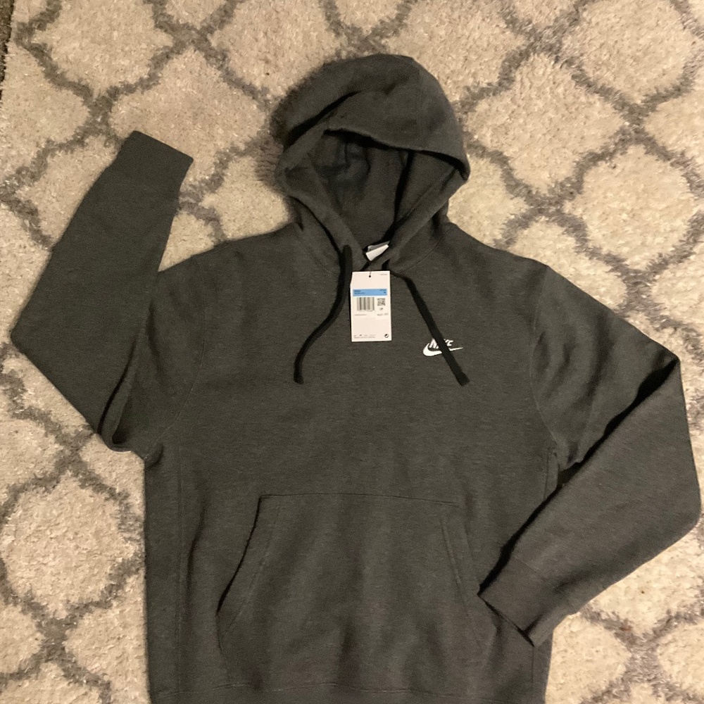Grey Nike Hoodie Size M